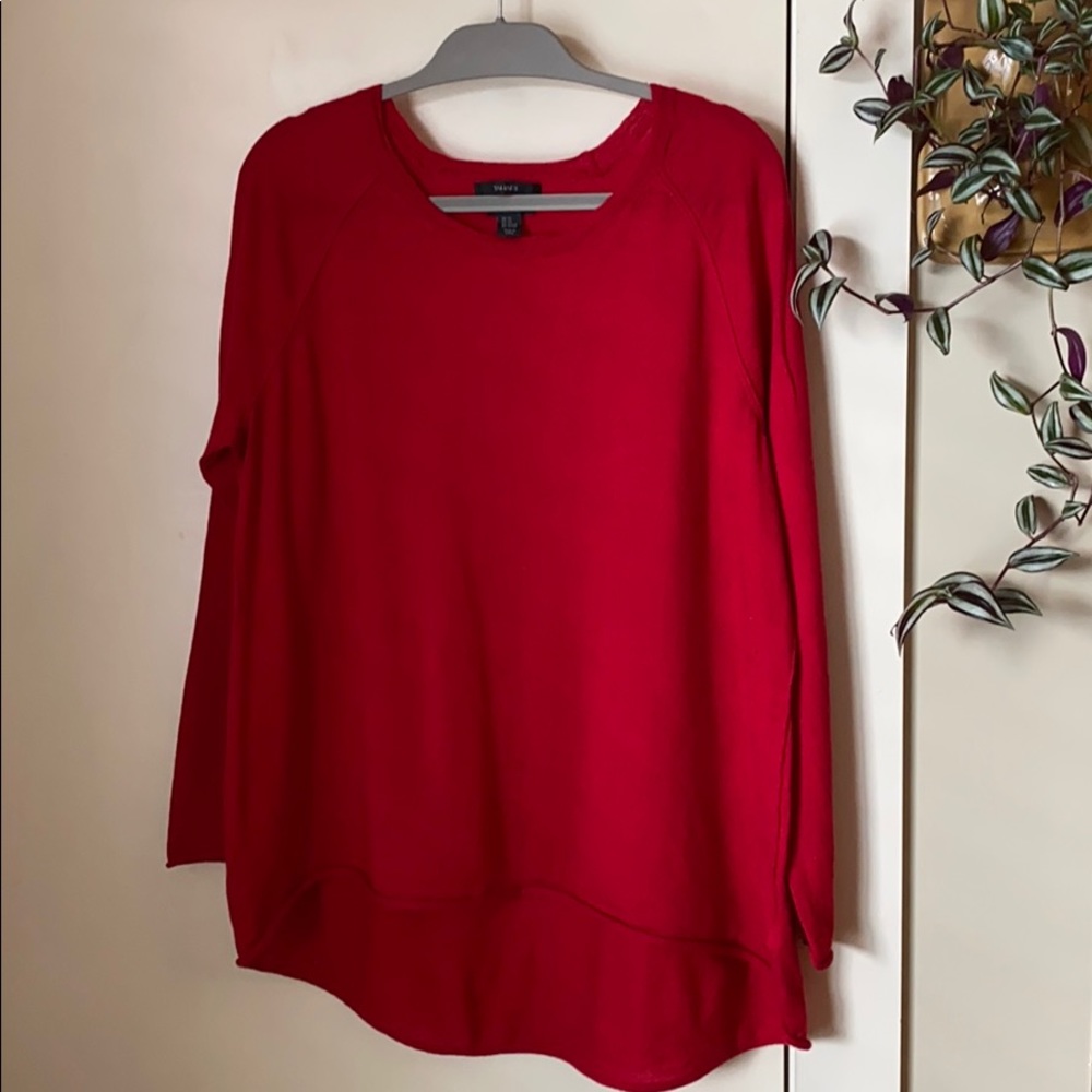 Tahari 2X Extrafine Merino Wool Sweater